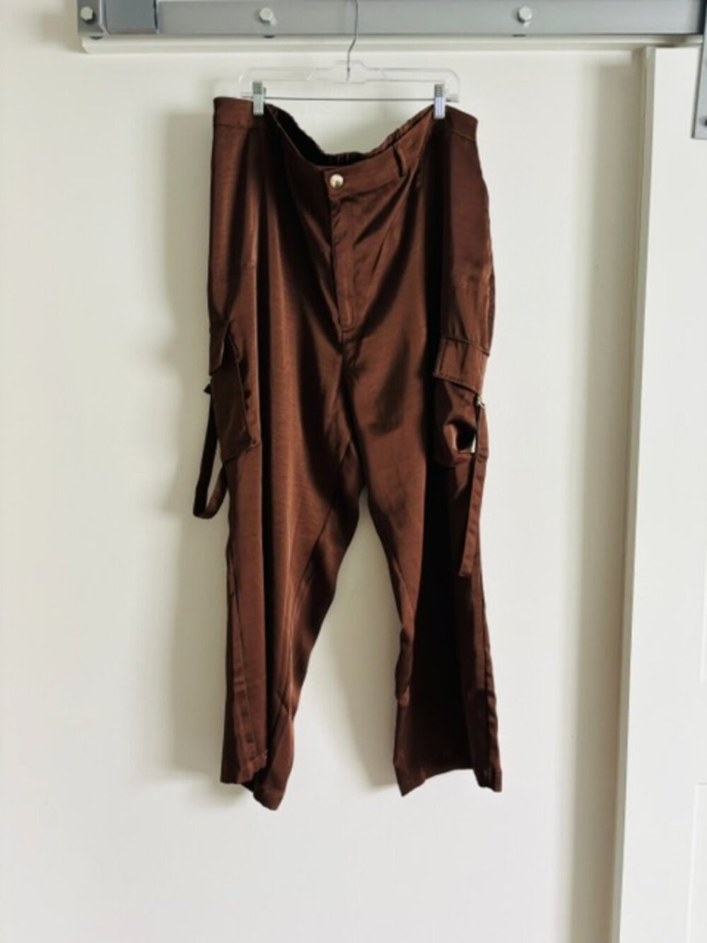 Nina Parker Straight-Leg Cargo Pants NWT size 22W